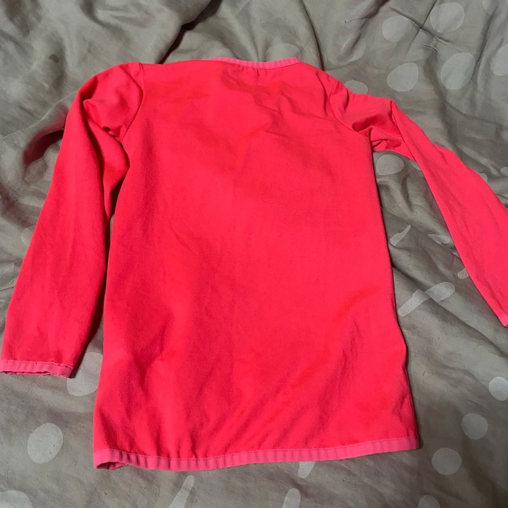 Nike Kids Vivid Pink Long Sleeve Tee‎